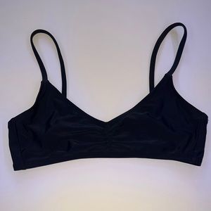 Xhilaration Scoop Neck Black Bikini Swim Top Juniors M